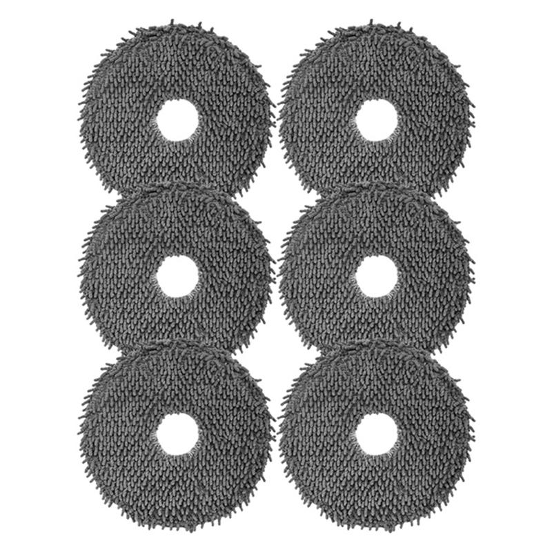 A78E-12PCS Microfiber Mop Cloth For Irobot Roomba Plus 505 Combo/ 405 Combo Vacuum Cleaner Parts Mop Pad