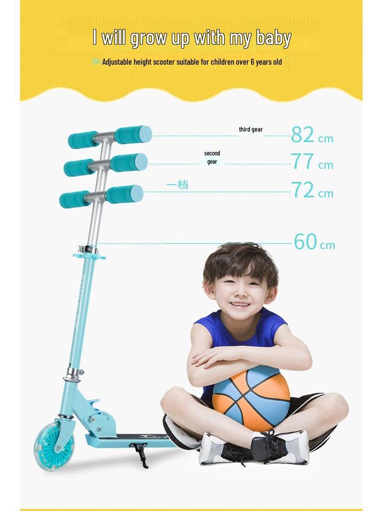 Aluminum Alloy Folding Scooter for Kids