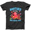 Brother of The Birthday Boy Sea Octopus Ocean Animals T-Shirt, Sweatshirt, Hoodie for Men Women Kids Made In Canada Black