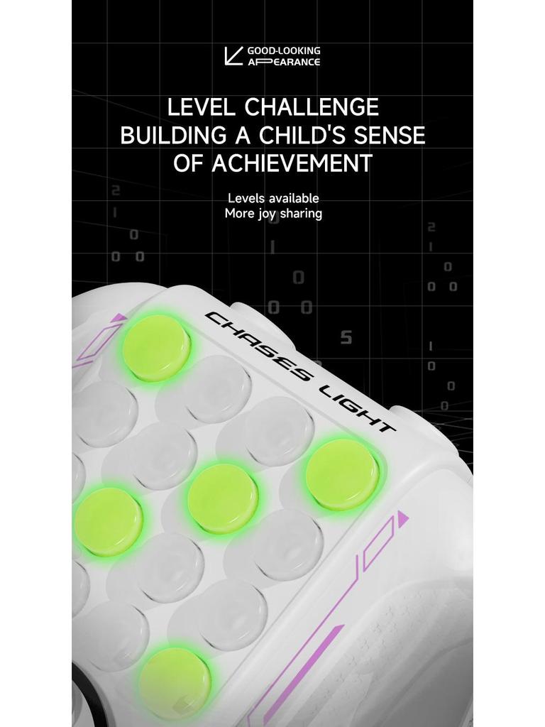 Press-and-Pop Level Rush: CHASESLIGHT Whack-a-Mole Educational Puzzle Toy for Kids