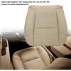 GXARTS Light Tan #333 313 Driver or Passenger Side Bottom Perforated Leather Seat Cover Fit for Chevy Tahoe Suburban GMC Sierra Yukon 2007-2014 Fit