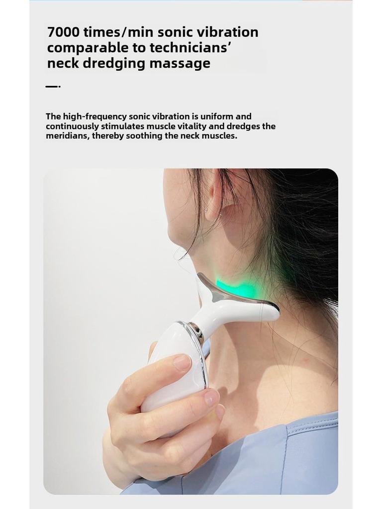 Neck Beauty Massager: Wrinkle Reduction, Lifting, Firming, Nasolabial Fold Removal, and Neck Care Instrument