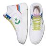 Converse Weapon CX Viva Las Vegas Leather Trendy Mid-Top Vintage Basketball Shoes Unisex White Green