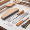 Guitar Fret File with Wooden Handle Professional for Workshop, Luthier