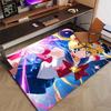 Sailor Moon Printed Area Rug Carpet for Bedroom Living Room Home Decor Rugs Mat Non Slip Mat Rug for Bedside