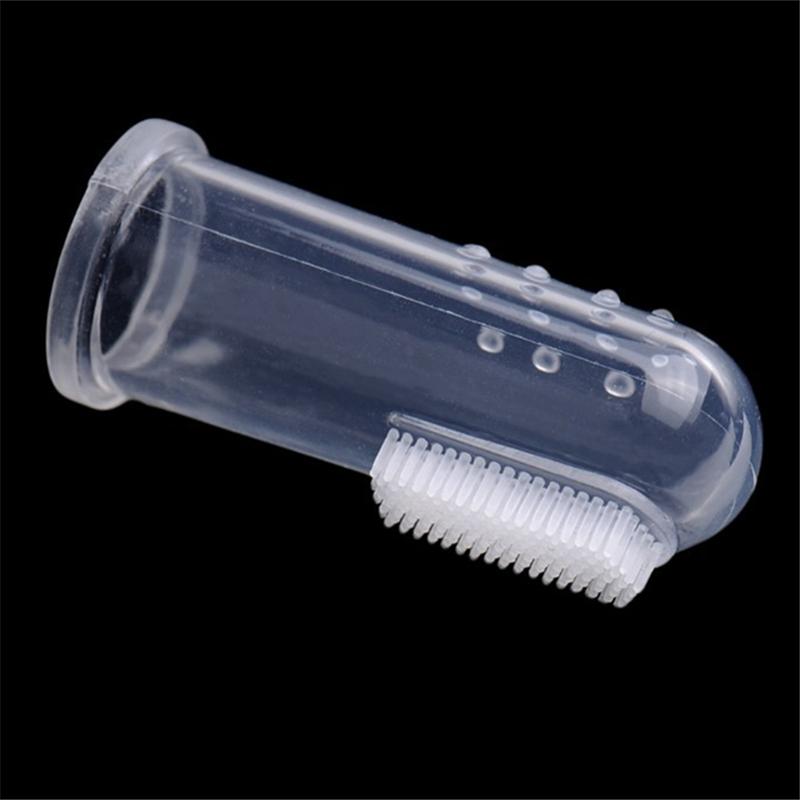10/20pcs Super Soft Pet Finger Dog Toothbrush Teddy Dog Brush Bad Breath Tartar Teeth Tool Cat Cleaning Dog Supplies Accessories