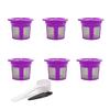 Reusable K Cups For Keurig - Universal Fit 1.0 & 2.0 Keurig Coffee Makers - Refillable Kcups Coffee Filters