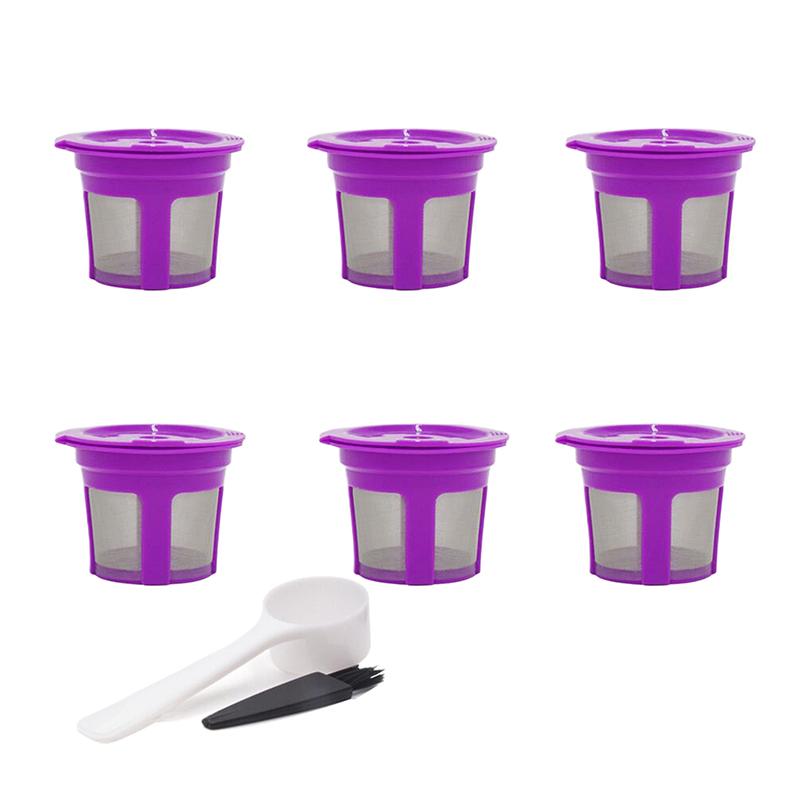 Reusable K Cups For Keurig - Universal Fit 1.0 & 2.0 Keurig Coffee Makers - Refillable Kcups Coffee Filters