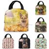 Deutscher Schäferhund Lunchtasche Tragetasche Isoliert Organizer Lunchbehälter Tasche für Arbeit Training Draußen Picknick Strand Reisen