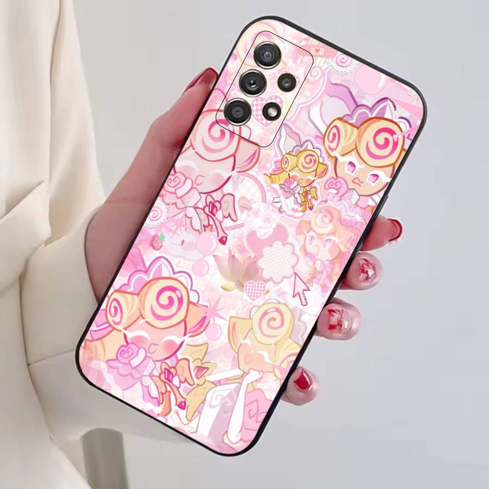 Game C-Cookie R-Run Kingdom Phone Case For Samsung S25,S24,S21,S22,S23,S30,Ultra,S20,Plus,Fe,Lite,Note,10,Black Cover