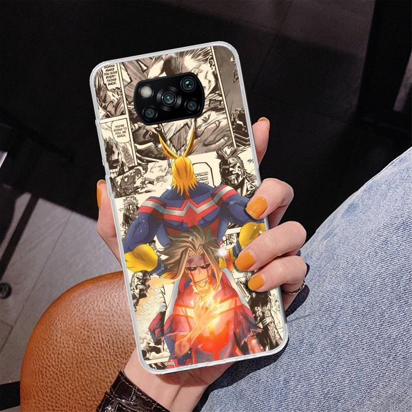 My Hero Deku Phone Case For Xiaomi Poco X7 X6 X5 Pro F7 Ultra Redmi 15C 15 13C 13 12C 12 10 10A 10C 9 9A 9C 9T Cover Poco X7 X6