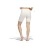 Adidas Solid Color Training Sports Casual Fitness Shorts Women Bottoms White HD4483