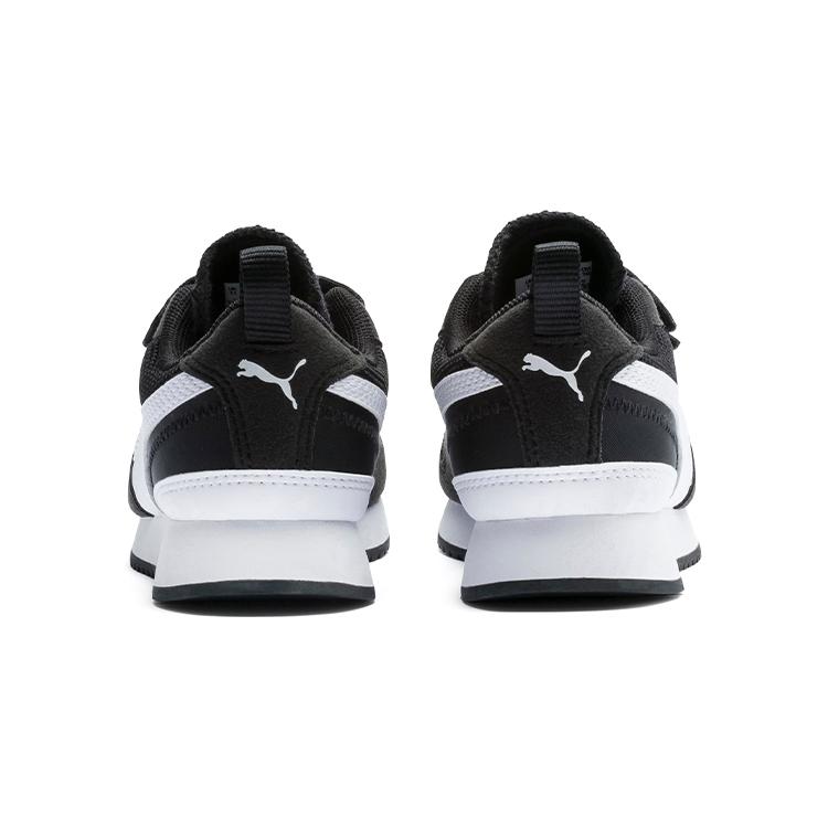 PUMA Cabana R78 Low top Kids Lifestyle Shoes Black White Pre school 373617-01