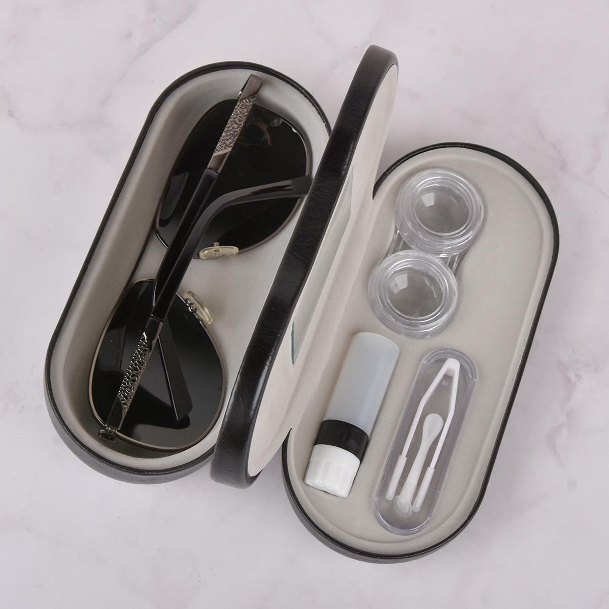 

FZ017 Средний Двухслойный Контейнер для Контактных Линз и Очков