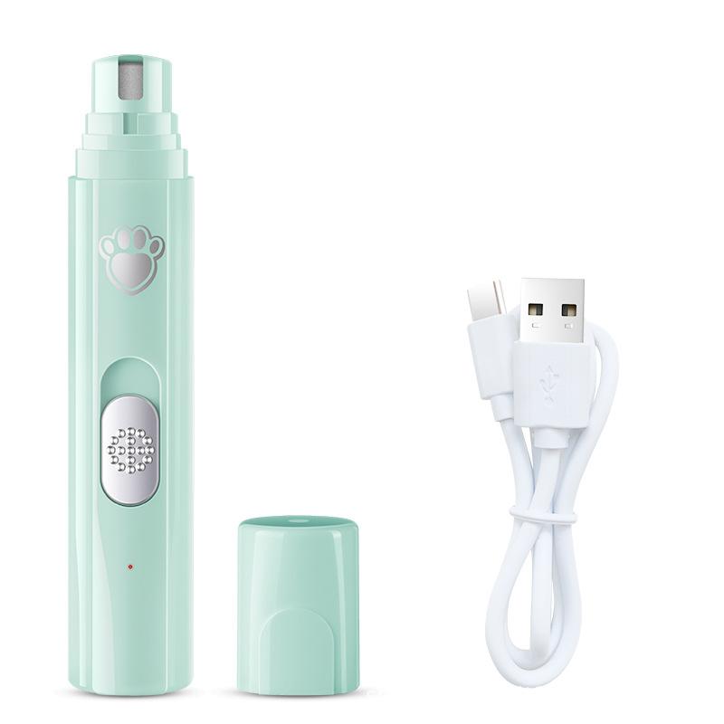 

5 В USB электрическая кошачья когтерезка с кусачками светодиодная подсветка для домашних животных 500 мАч триммеры для ногтей для собак уход за лапами