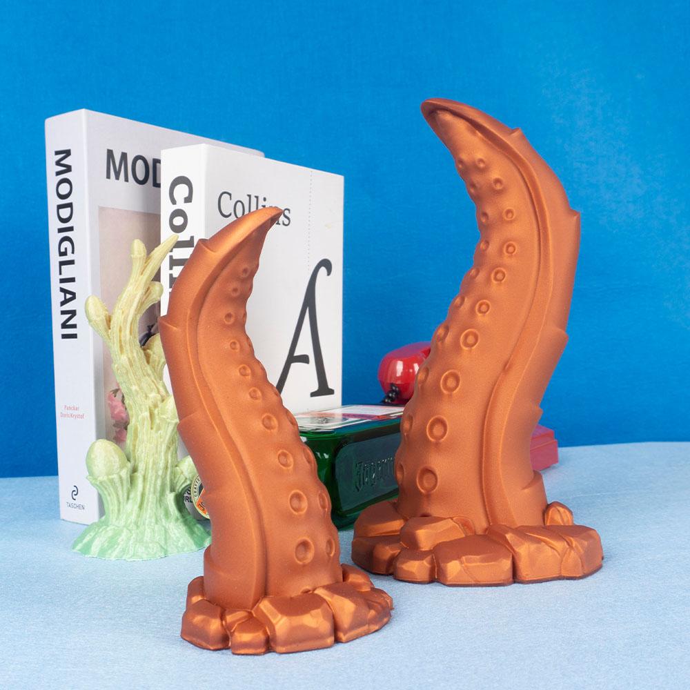 YWZAO Anal Plug Tentacle Liquid Silicon Sucker G74
