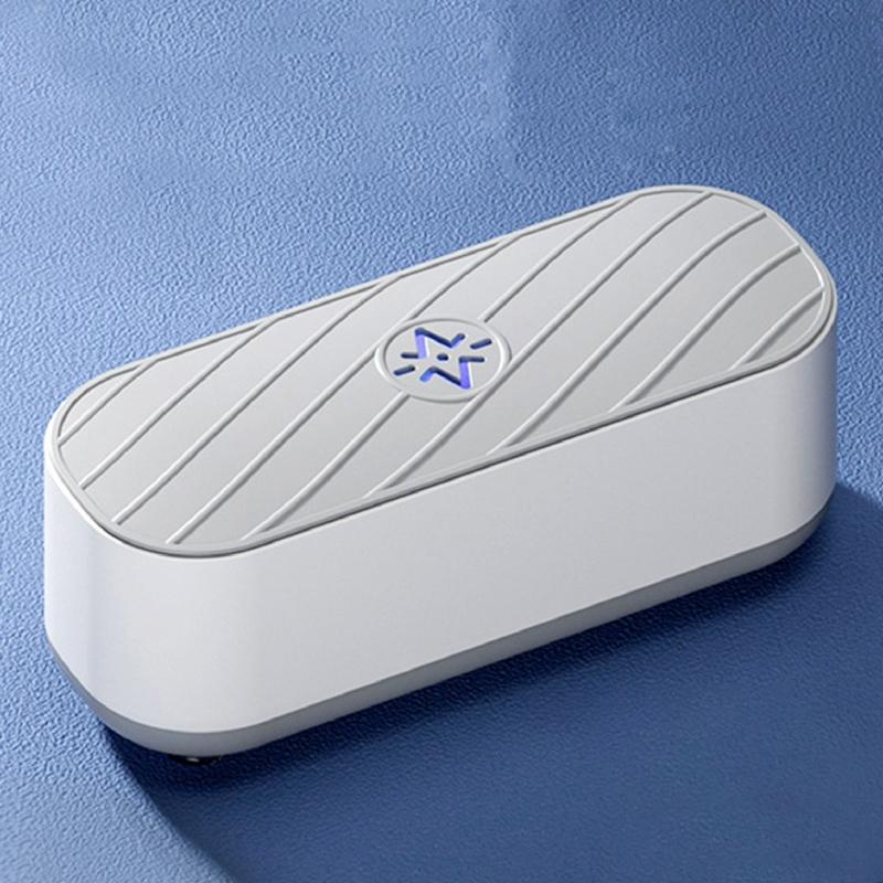 Ultraschall Schmuckreiniger Tragbar Geräuscharm Ultraschallreinigungsmaschine für Schmuck, Ring, Silber, Retainer, Brille, Uhr