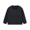 Li Ning X Jackie Chan Collaboration Kung Fu Series Striped Seam Solid Color V-Neck Cotton Jacket Men Jacket Black AJMR065-1