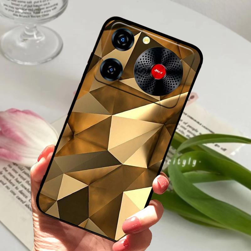 Per custodia telefono ZTE nubia Music 2 4G Music2 Cover Posteriore in Morbido Silicone Per Nubia Music Lusso Moda Protettiva Coque Fundas