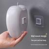Apple-Shaped Wall-Mounted Kitchen Storage Box for Cling Film and Bags