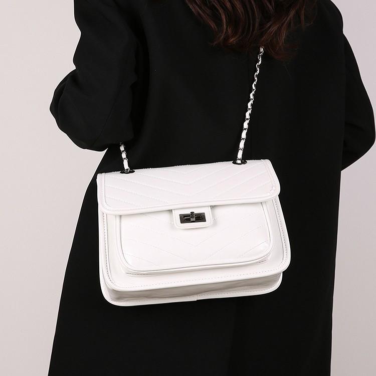 2025 European & American Minimalist Women's Messenger Bag - Versatile Textured Crossbody