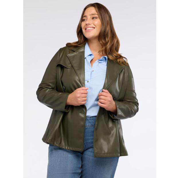 Куртка из имитации кожи Fiorella Rubino Fit EU 54