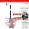 No-Drill Wall-Mount Projector Stand with Hidden Tray for Home or Sofa Use