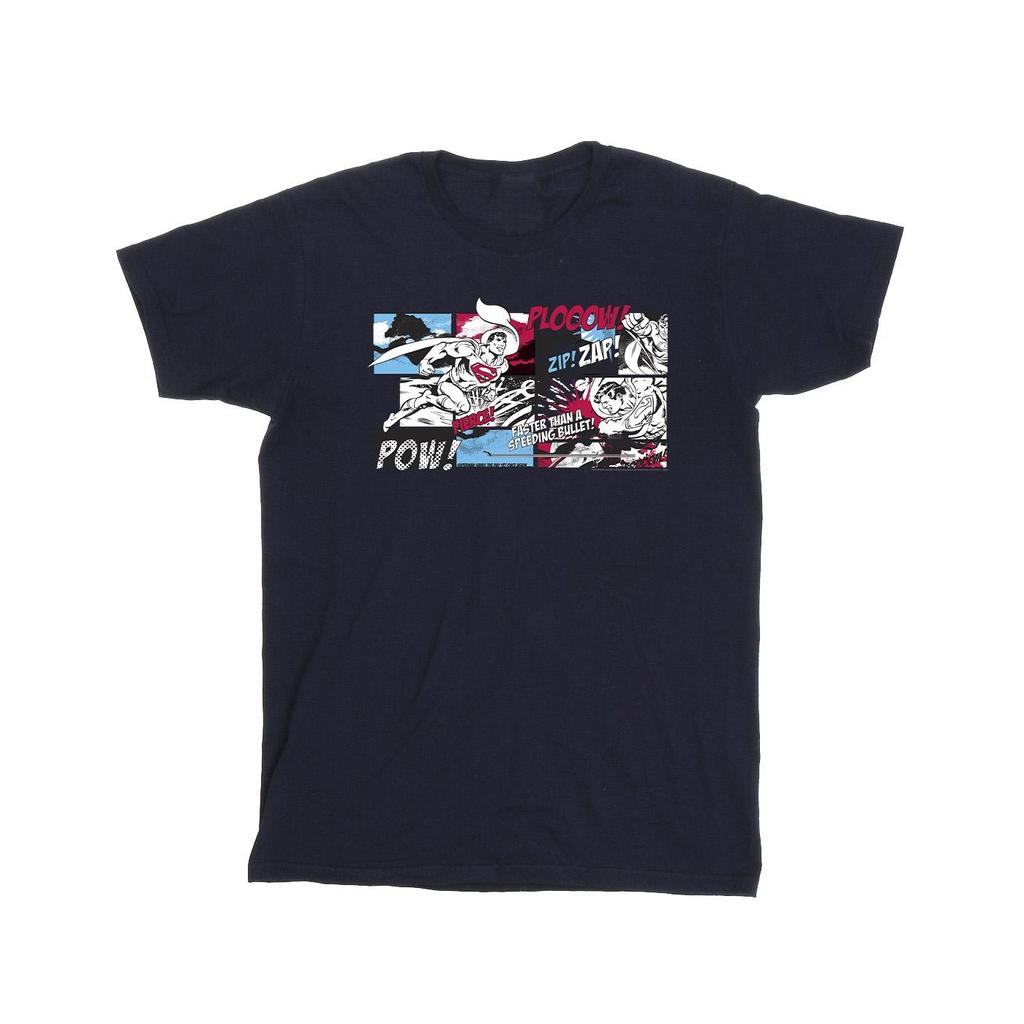 DC Comics Boys Superman Comic Strip T-Shirt