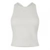 USA Pro Womens/Ladies Plain Cross Back Slim Tank Top