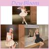 Plain Polyester A Line Dress With High Waist And Sleeveless Design For Summer Casual Wear