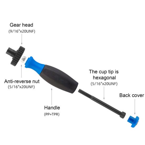 Bicycle Simulated Pedal Wrench Heavy Duty MTB Mountain Road Bike Rear Derailleur Speed Chainwheel Threaded Dummy Pedal Tools Bike Repair Accessories