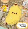 Tpr Banana Squeeze Toy For Stress Relief And Hand Strengthening For Kids And Adults