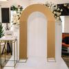 High Elasticity Arch Backdrop Cover U-Shaped Stretchy Open Stand Cover Background Cloth Wedding Party Decoration