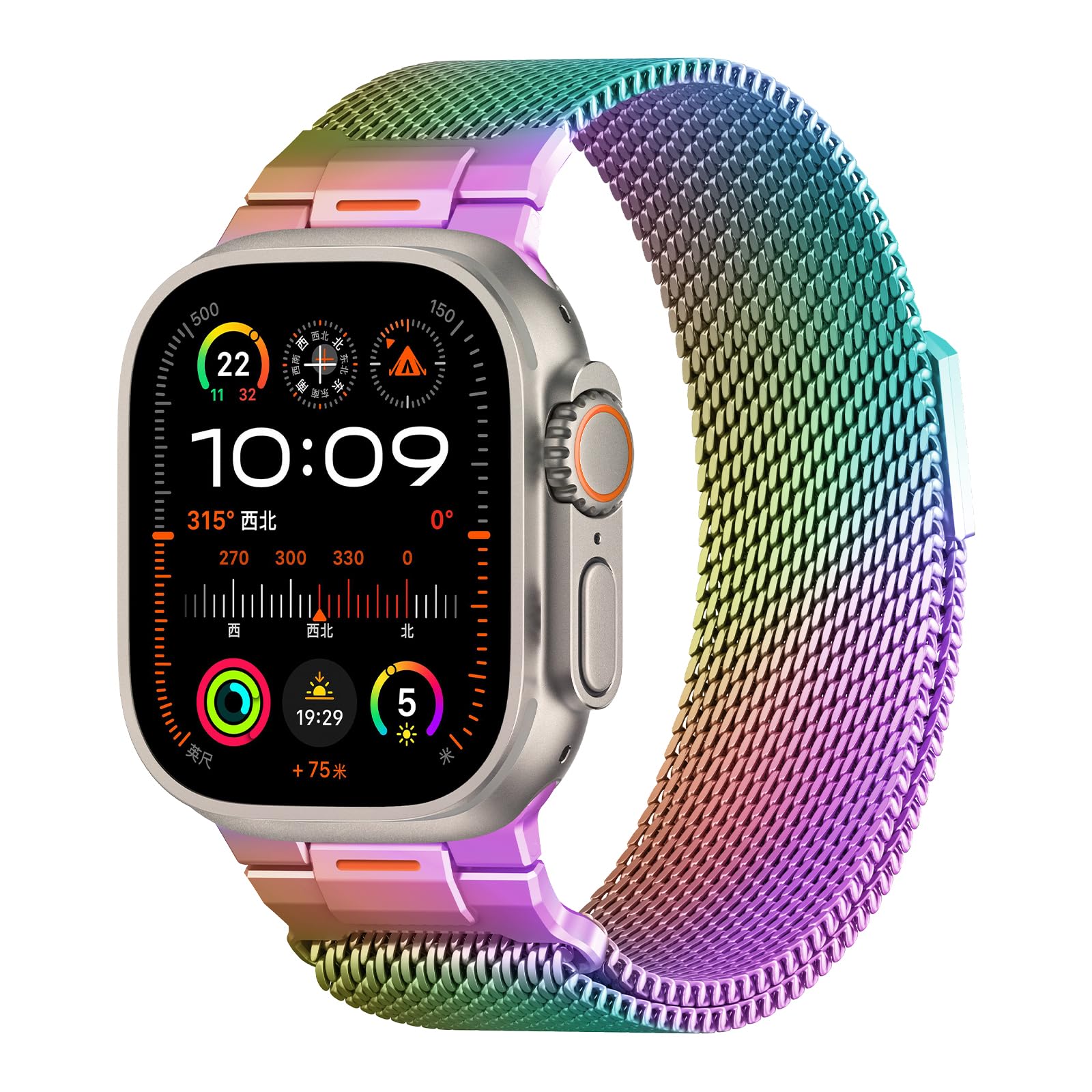 Для Apple Watch Ultra2 3 Ремешок 49 мм 46 мм 44 мм 41 мм 45 мм 42 мм 40 мм Миланская петля Браслет iWatch Серия 11 10 9 8 7 se Металлический ремешок 42-44-45-46-49mm