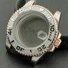 40mm Mechanical Watch Case for NH Series 35 36 38 Movement Yacht Design Style with Sapphire Crystal Watch Box Parts 7