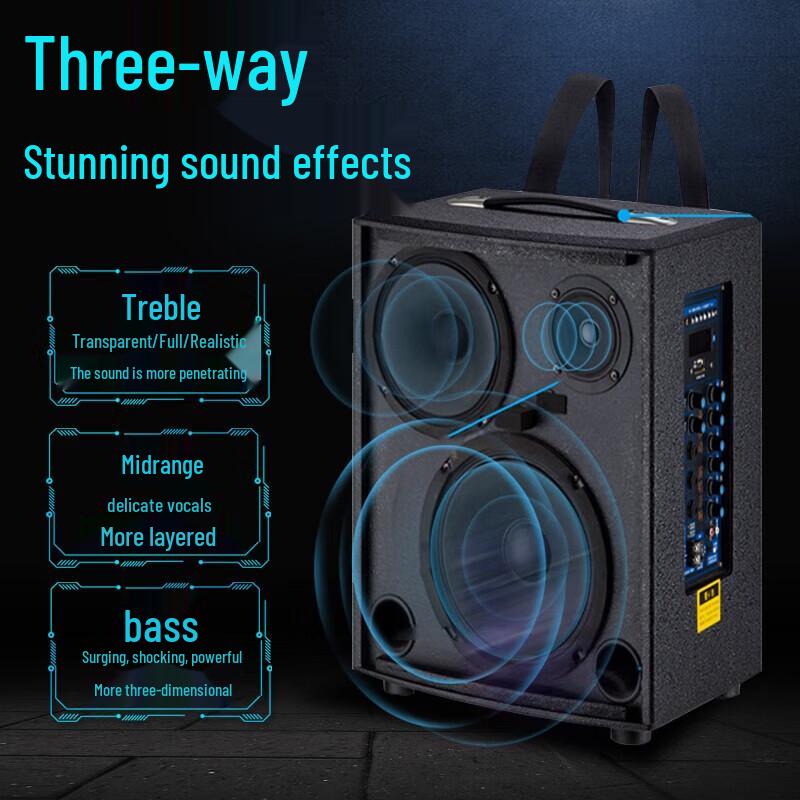 MALONE Portable KTV & Live Stream Bluetooth Speaker (CN Version)