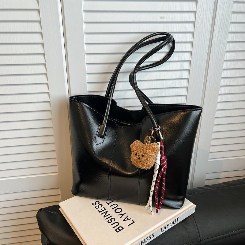 High Value Temperament Large Capacity Bag Women's 2025 New Autumn and Winter Light Luxury Shoulder Bag Casual Tote Bag