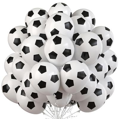 20/50pcs 12inch Football Balloons Soccer Helium Latex Balloon Boy Football Sports Birthday Party Decorations Supplies Kids Toy