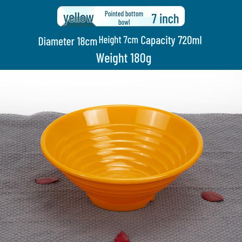 A3 Melamine Thickened Noodle Soup Bowl