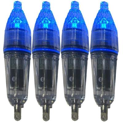 Wonderful Importers LED Fishing Light Underwater Light Squid Fishing 12cm High Brightness Blue (Wonderful Importers) (4 (Flashing))