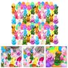 Easter Eggs Filled with Plush Bunny Doll for Classroom Rewards Carnival Prizes Basket Stuffers Hunting Games