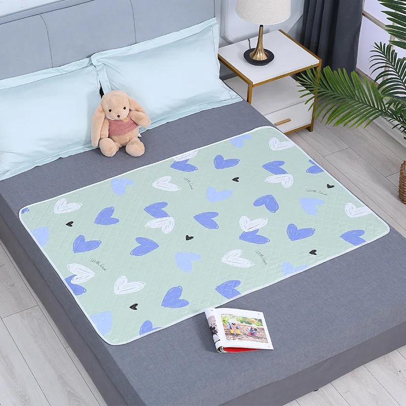 Scalebeard Mattress Urine Mat for Baby Toddler Cartoon Bed Nappy DiaperBreathable Adult Elder Incontinence BedPad Changing Sheet
