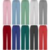 Unisex Slim Fit Einfarbige Chirurgiehose - Arzt Krankenschwester Operationssaal Arbeitskleidung