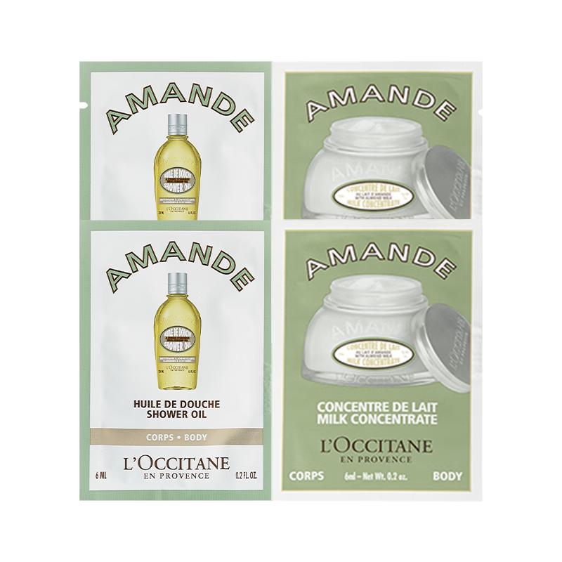 Коллекция средств для тела L Occitane «Сладкий миндаль и эфирные масла»