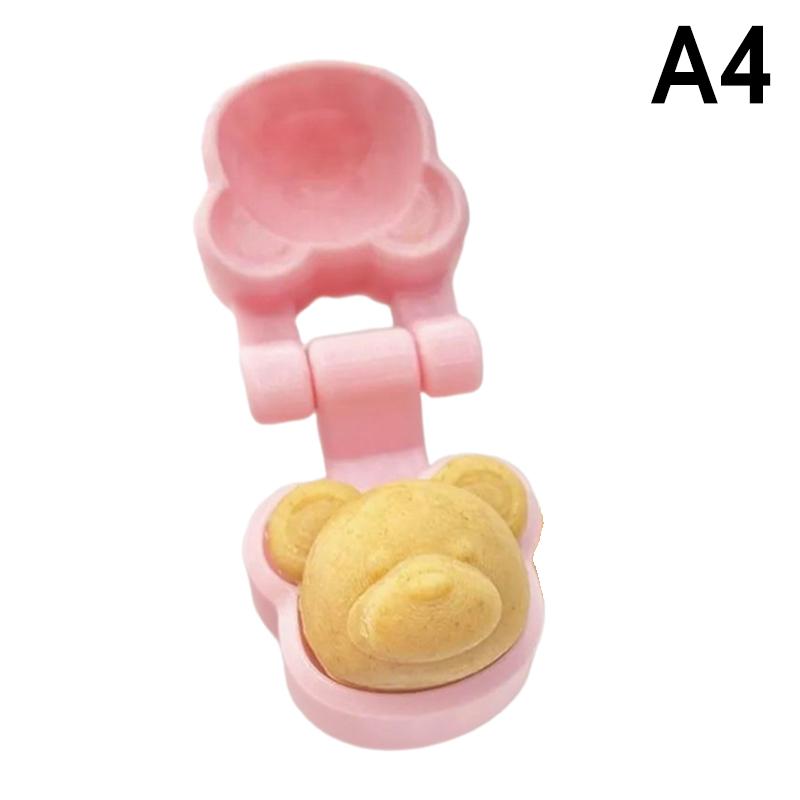 

3D Форма для кейк-попсов Солнце Звезда Медведь 3D Напечатанный Каттер и Пушер для кейк-попсов Антипригарные Формочки для пончиков и маффинов Инструменты для выпечки тортов