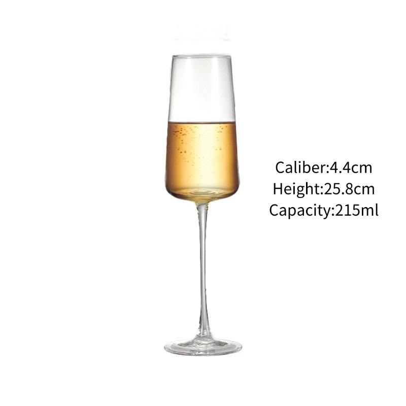 

High-value Champagne Glass Cups Sparkling Wine Glass Goblet Classic Champagne Glasses Cups Glass Cup Wedding Party Accessories 100-260ml