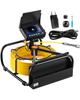 Sewer Camera, 98 Ft/30 M, 4.3-inch Drain Inspection Camera with Lights - 6 Adjustable LED, 16GB Card