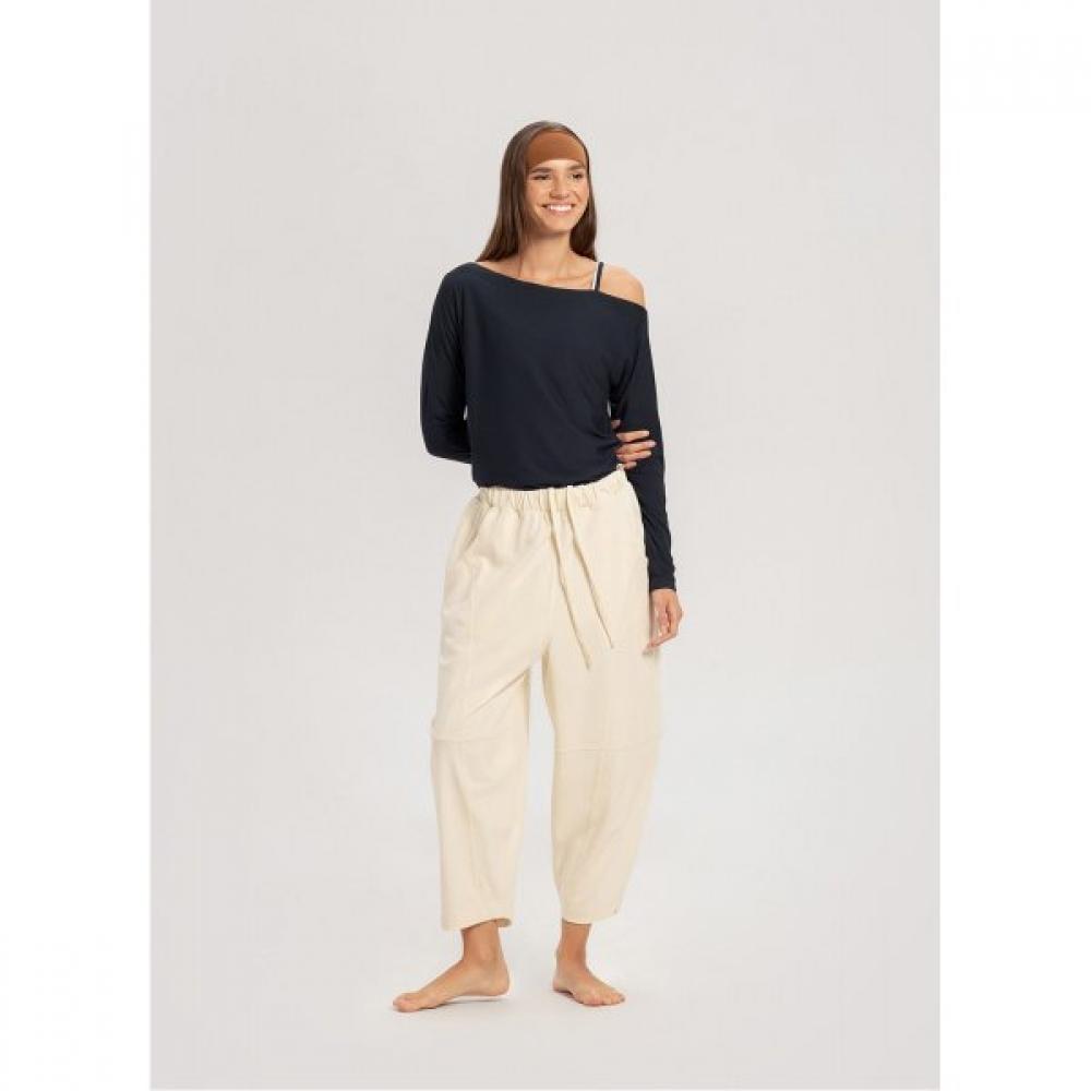 Budhi Mudra Off Shoulder Long Sleeve   Blueberry  B61002atl20 N15 