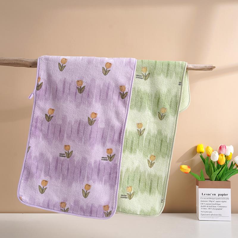 Korallfleecehandduk 75*35 mjuk och luddar inte mer än ren bomull absorberande tvättlapp badhandduk herr och dam par ansiktshandduk 2/3/4/st