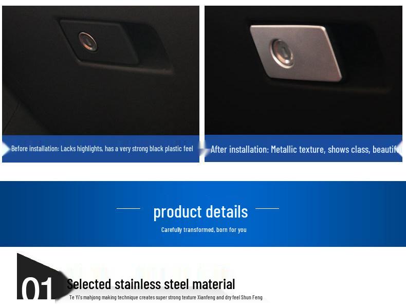 Volvo XC60/S60L/V60/S80L Handschuhfach Dekorleiste